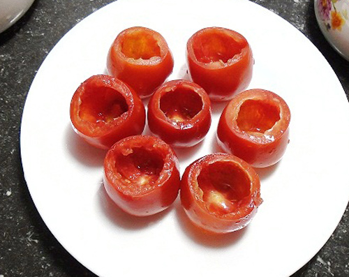 đổi gió với món cà chua nhồi thịt nướng dễ làm tại nhà