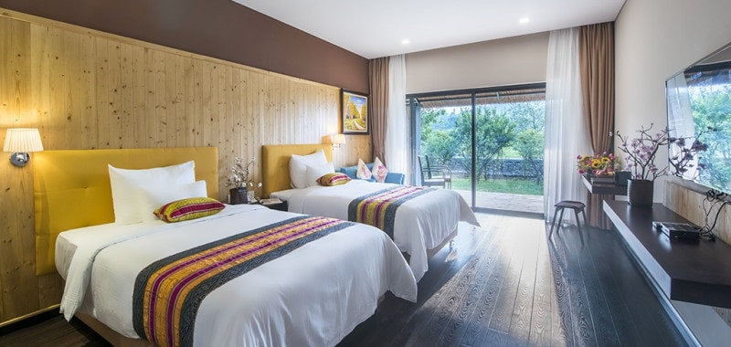 Review Resort Serena Hòa Bình Chi Tiết Kèm Giá Phòng, resort gần Hà Nội