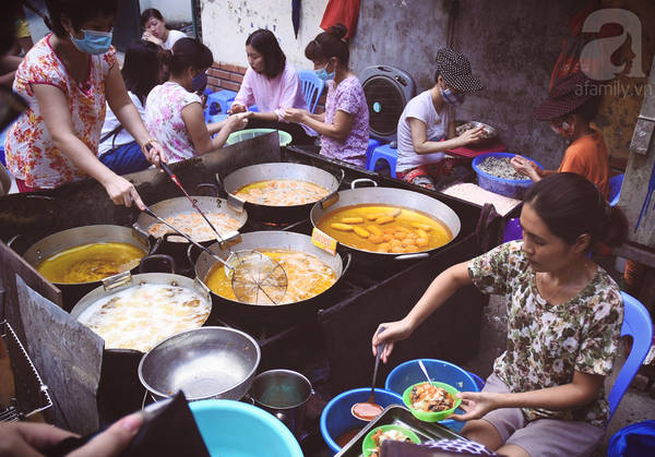 hà nội, tham quan hà nội, 5 hàng bánh rán mặn giá tiền lẻ nhưng ngon “không chê vào đâu được” của hà nội