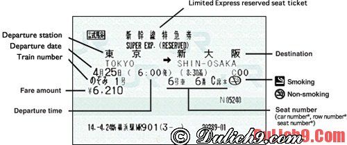 Một số hướng dẫn đi tàu cao tốc khi du lịch Nhật Bản
