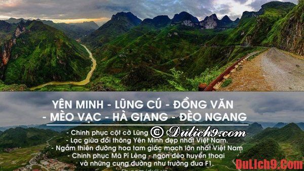 Tổng hợp 15 cung đường phượt đẹp nhất Việt Nam