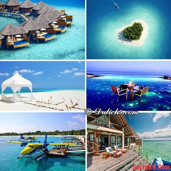 Các hòn đảo, bãi biển du lịch trăng mật đẹp, lãng mạn, giá rẻ nổi tiếng