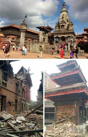 khách sạn, đặt khách sạn, đặt phòng giá rẻ, động đất, chùm ảnh: nepal trước và sau thảm họa động đất