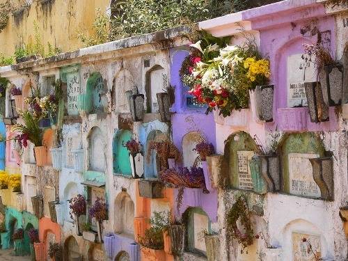 du lịch guatemala, guatemala, nghĩa trang guatemala, thế giới đầy màu sắc của người chết ở guatemala