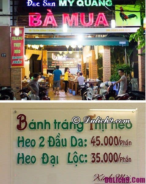 Review những địa chỉ bánh tráng cuốn thịt heo ngon ở Đà Nẵng