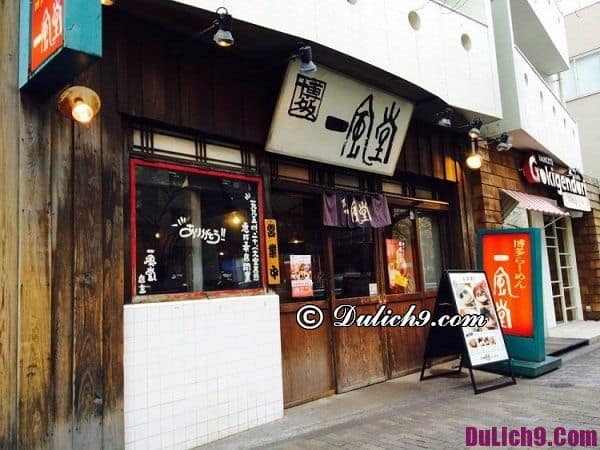 Mách bạn 5 quán mì Ramen ngon nhất ở Tokyo, địa chỉ & giá cả