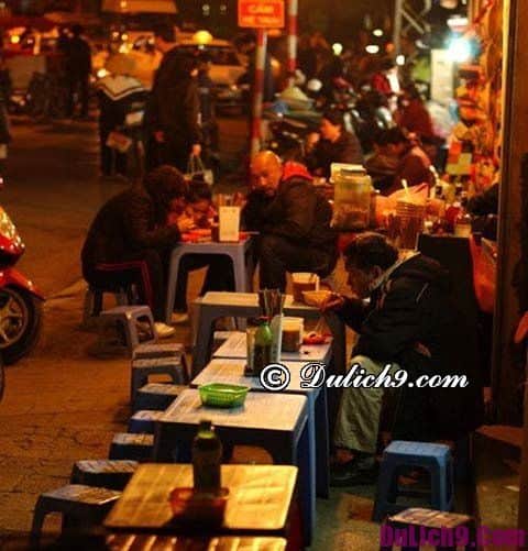 Địa chỉ ăn đêm nổi tiếng ở Hà Nội: Địa chỉ, giờ mở cửa & giá
