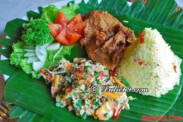 Ẩm thực Bali, Ăn gì khi du lịch đảo Bali, Indonesia?