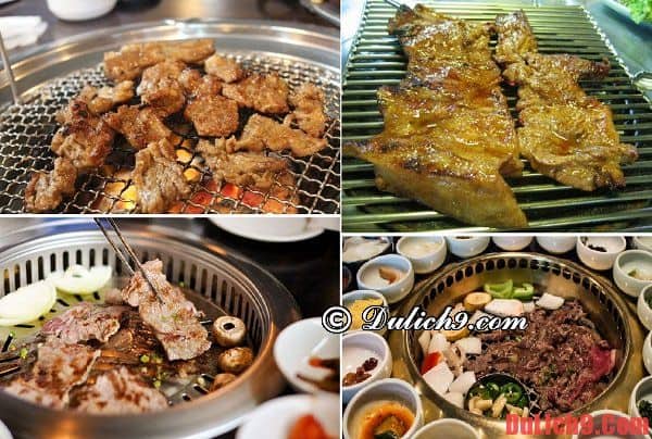 Du lịch Seoul, Hàn Quốc ăn thịt nướng ở đâu ngon?
