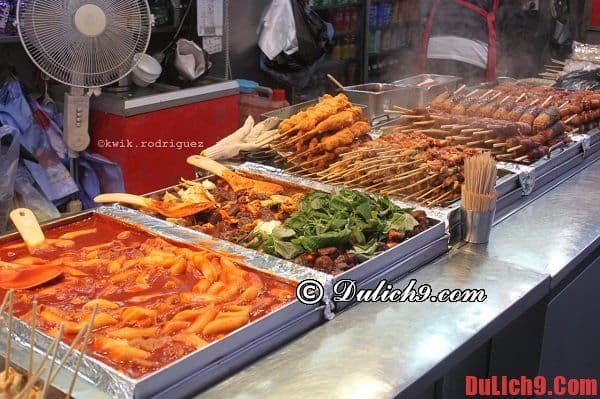 Những món ăn đường phố ngon, nổi tiếng nhất Hàn Quốc