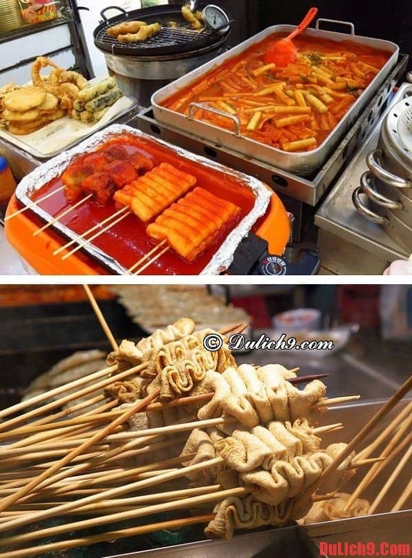 Những món ăn đường phố ngon, nổi tiếng nhất Hàn Quốc