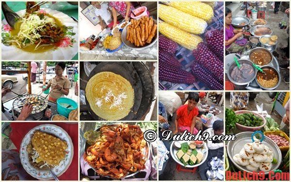 Những món ăn nổi tiếng đường phố Yangon Myanmar
