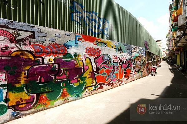 du lịch tphcm, graffiti, khách sạn tphcm, nghệ thuật graffiti, nghệ thuật đường phố, khám phá con hẻm graffiti đặc biệt giữa lòng sài gòn