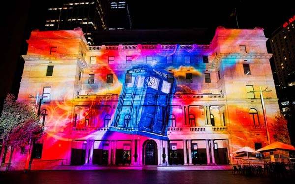 Rực rỡ lễ hội ánh sáng ở Sydney