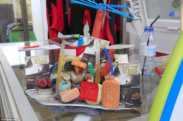 dự án skeleton sea, khách sạn lisbon, rác thải, chiêm ngưỡng những tác phẩm nghệ thuật từ… rác thải trên biển