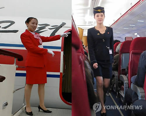 Nữ tiếp viên Triều Tiên được cấp đồng phục gợi cảm