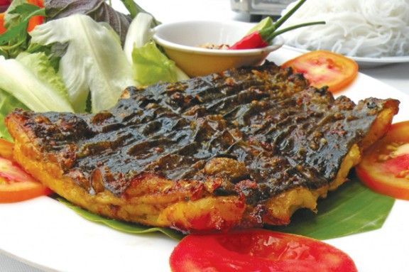 ẩm thực, du lịch an giang, khám phá an giang, đặc sản, hấp dẫn món cá leo nướng muối ớt ở an giang