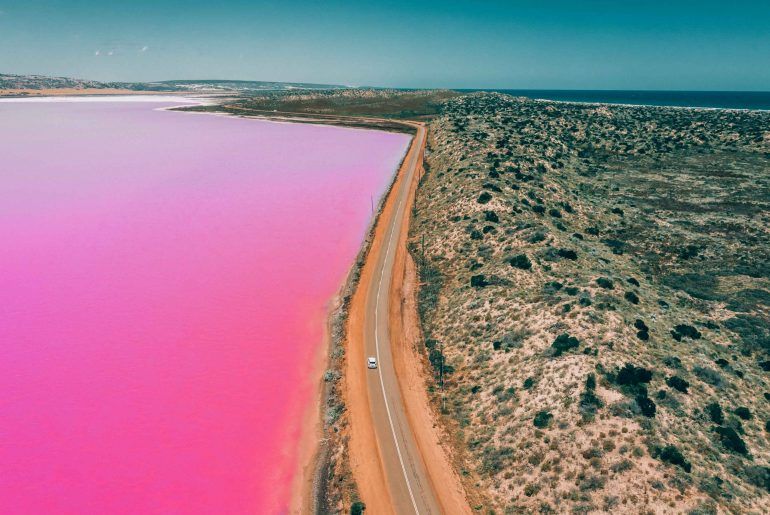 ngất ngây với khung cảnh đẹp tựa tranh vẽ tại hồ hutt lagoon – australia