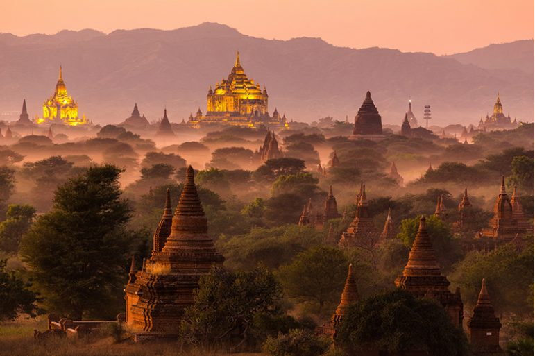 lạc bước đến thành phố bagan của myanmar, một vùng đất bình yên đến lạ