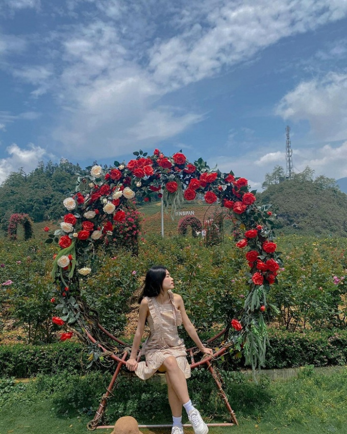 Hóa thành nàng công chúa ở những vườn hoa hồng đẹp nhất Việt Nam ...