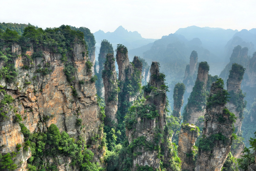 Kinh nghiệm du lịch Trương Gia Giới – chốn tiên cảnh nơi mặt đất của Trung Quốc
