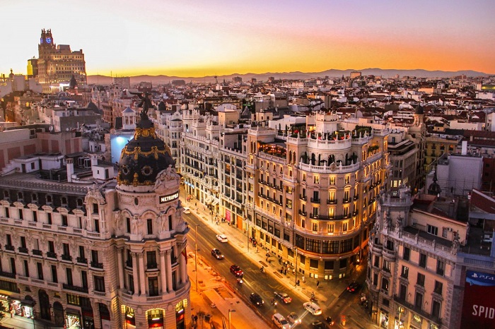 Những địa điểm du lịch nổi tiếng tại Madrid – thủ đô của Tây Ban Nha