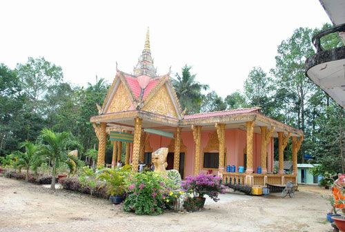 chùa khmer, du lịch trà vinh, văn hóa khmer, một góc trà vinh qua những ngôi chùa khmer