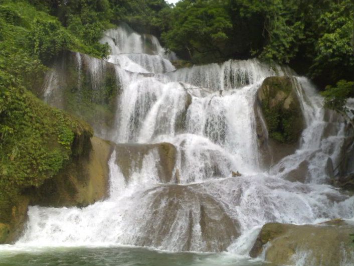 du lịch thanh hóa, khám phá thanh hóa, thác hươu, về thanh hóa đến với thác hươu hấp dẫn giữa đại ngàn