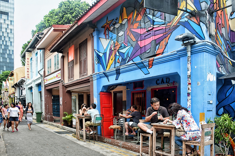 kinh nghiệm khám phá haji lane singapore xinh đẹp và hấp dẫn