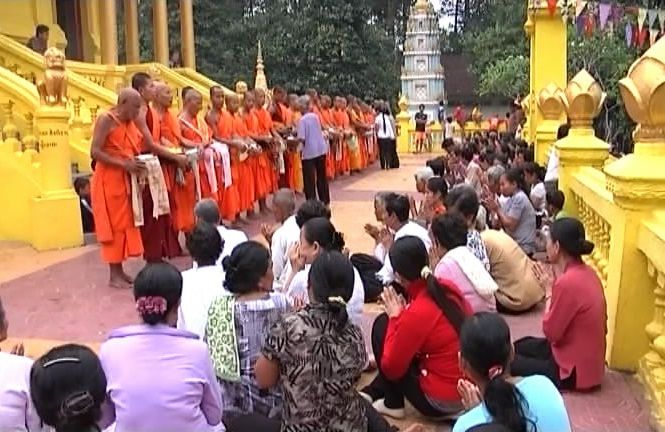 chùa bốn mặt, lễ hội chol chhnam thmay, lễ hội truyền thống, văn hóa khmer, lễ hội chol chhnam thmay