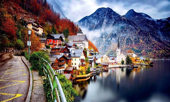 Du lịch tới Làng Hallstatt bức tranh thiên nhiên đầy màu sắc của nước Áo