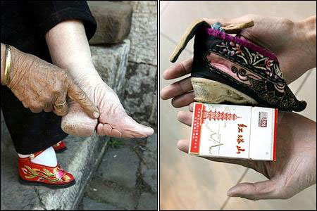 Tục bó chân phụ nữ ở Trung Quốc