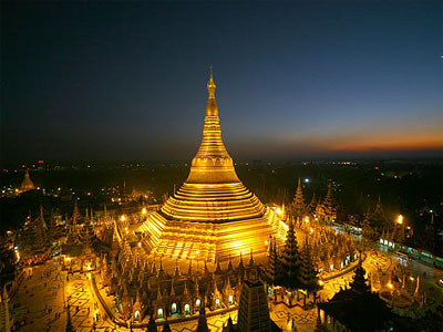 khám phá huyền thoại tháp vàng shwedagon
