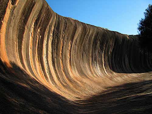 wave rock - kì quan thiên nhiên của tây úc