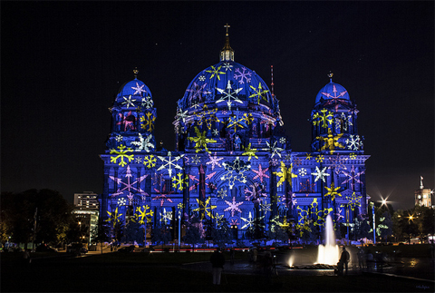huyền ảo lễ hội ánh sáng ở berlin