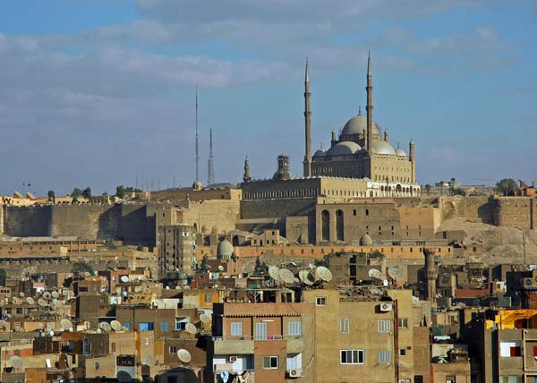 Ngất ngây mái vòm tráng lệ nhà thờ Hồi giáo Ai Cập