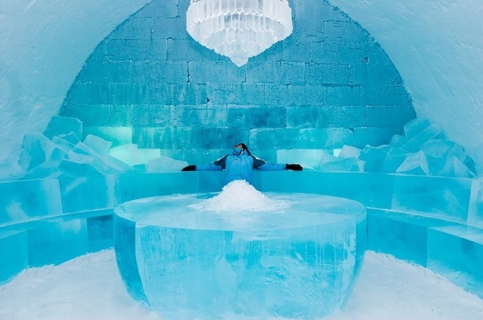 frozen, khách sạn băng, kiến trúc đẹp, thế giới đó đây, ý tưởng độc đáo, thích thú với khách sạn băng đẹp như cung điện bà chúa tuyết