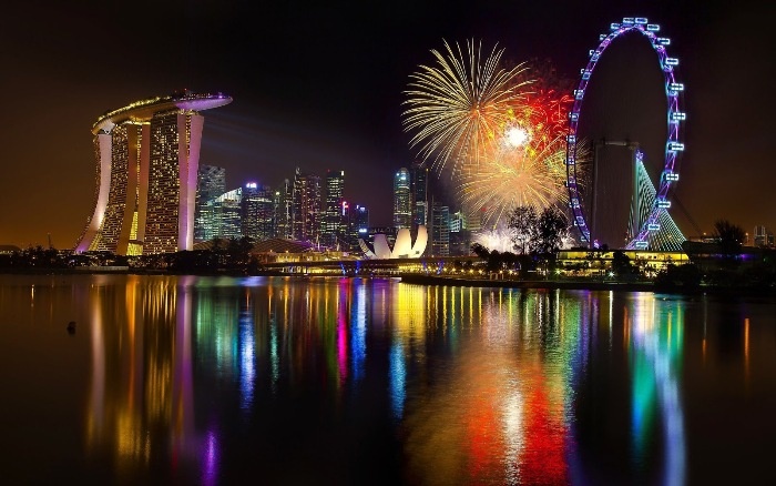 disneyland, dubai, opera sydney, singapore, thế giới đó đây, trình diễn pháo hoa, những màn trình diễn pháo hoa giao thừa hoành tráng nhất thế giới