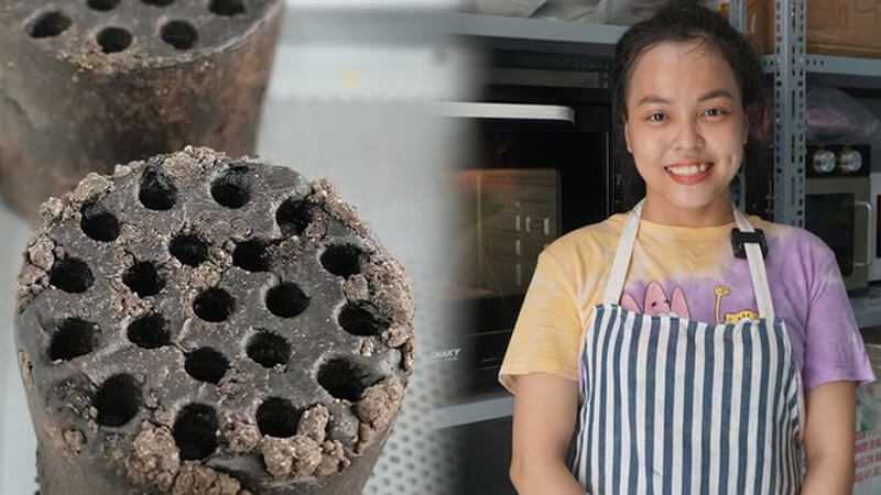 Bánh mì than tổ ong có gì mà khiến giới trẻ Sài Gòn mê mệt