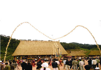 nhà gươl trong văn hóa làng của người c'tu