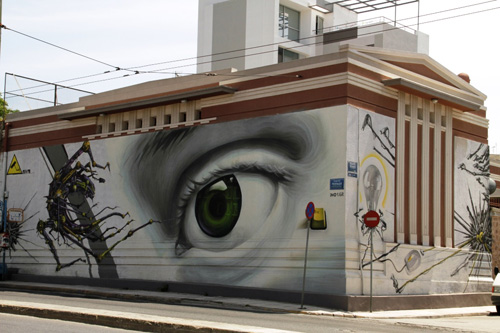 Đắm chìm trên những con phố nghệ thuật ở Athens, Hy Lạp