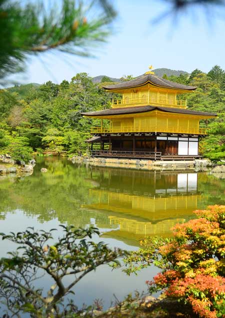 Tới thăm chùa Gác Vàng ở Nhật Bản
