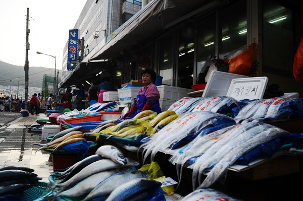 đến thăm chợ cá nổi tiếng nhất hàn quốc