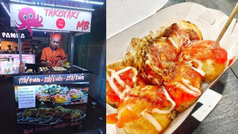 xe takoyaki, 8 xe takoyaki siêu ngon hấp dẫn dành cho dân sành ăn