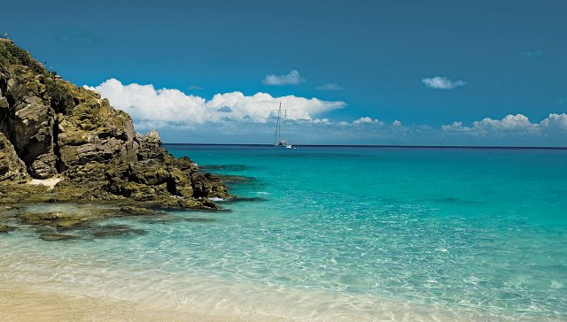 thiên đường đảo saint barth trên biển caribe