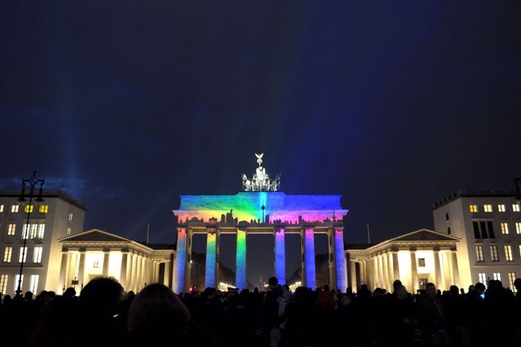 lễ hội ánh sáng ngoạn mục ở berlin