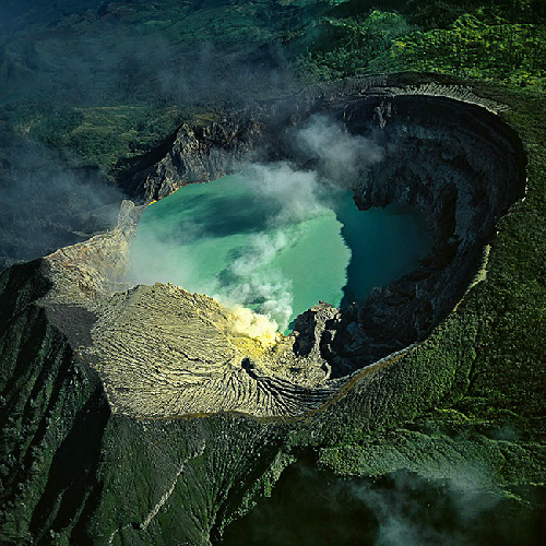 huyền ảo núi lửa kawah ljen, indonesia