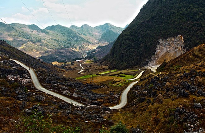 ấn tượng cung đường lên hà giang như đường đua f1