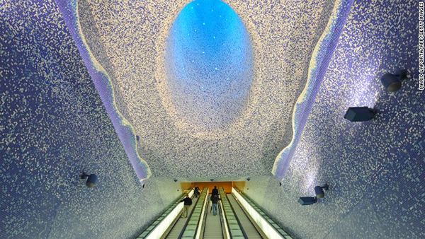 12 ga tàu điện ngầm ấn tượng nhất châu Âu
