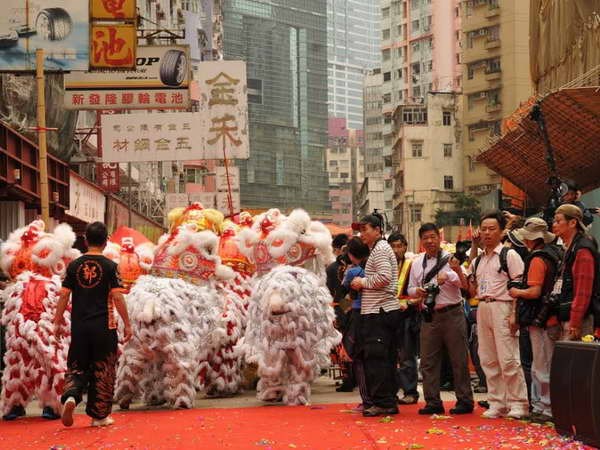 tưng bừng lễ hội đường phố ở hong kong